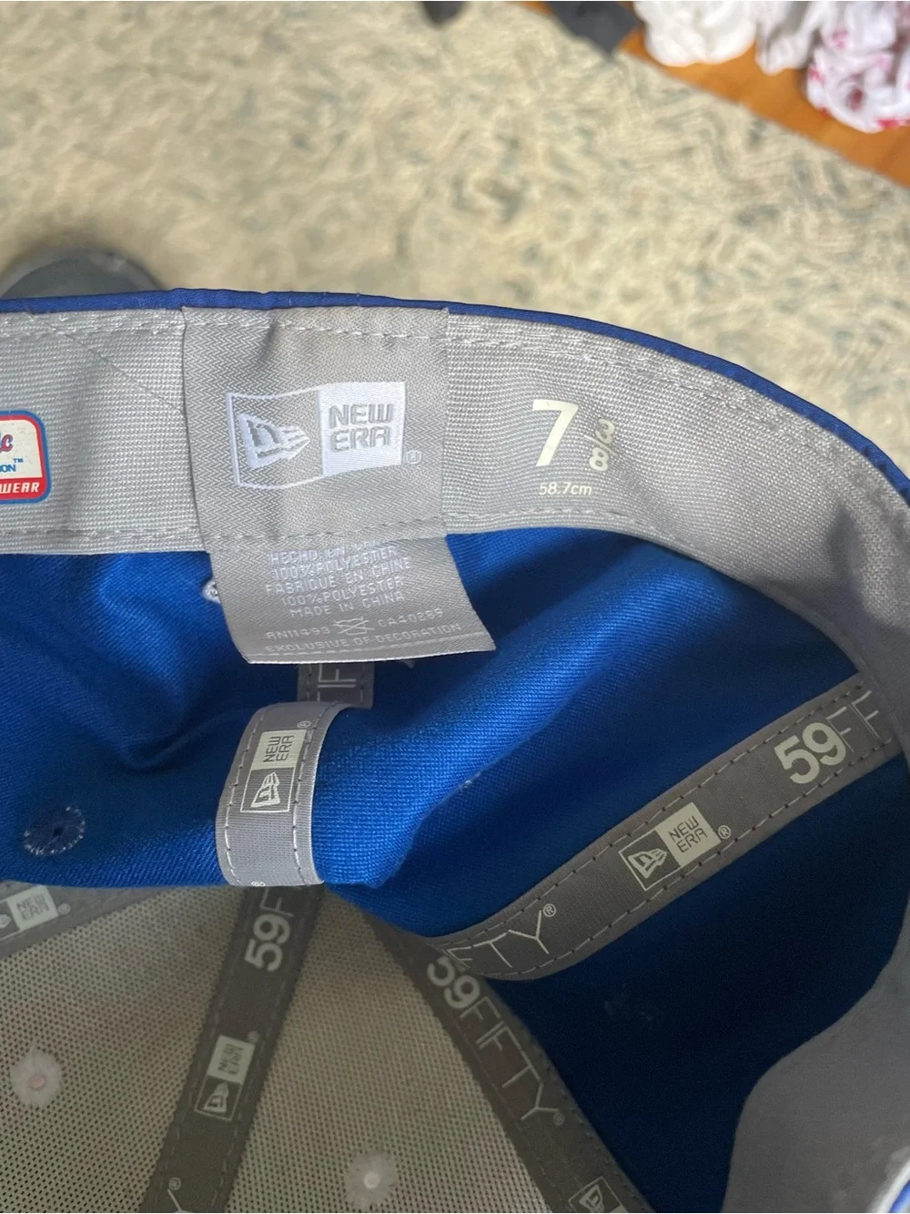 Era 59fifty Toronto Blue Jays Baseball Spring Training Hat Low profile 7-5/8